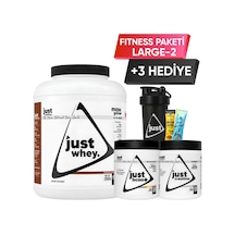 Just Nutrition Fitness Paketi - Large 2 + 3 Hediye Protein Tozu + Bcaa + Kreatin Karışık