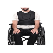 Benlife Tekerlekli Sandalye Emniyet Kemeri Yelek Tipi - Siyah