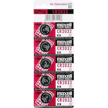 Just Cheap Store Maxell Cr2032 3v Lityum Düğme Pil 5'li Paket