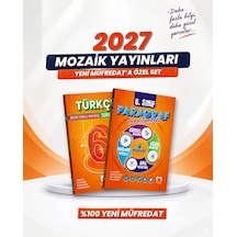 Mozaik Yayınları 6. Sınıf Türkçe-paragraf Soru Bankası Seti 2 Kitap