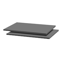 Ikea Trofast Saklama Ünitesi Rafı, Gri, 42x30 Cm, 2 Adet