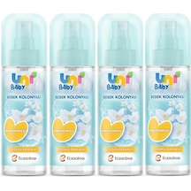 Uni Baby Nemlendiricili - Çiçeksi Ferahlık Bebek Kolonyası 150 Ml X 4