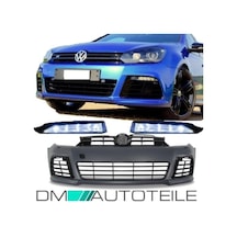 Vw Golf 6 Iv 2010-mk6 Abs Plastik R Ön Tampon