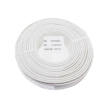 Kadraj Cctv Kablo 2+1 2x0,50 Mm² 100 Mt - Güvenlik Kamerası İçin