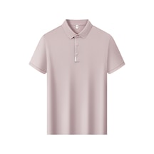 New Performance.arw86100.serintutan-antibakteriyel-yüksek Kalite.çıtçıtlı Polo T.shirt Pudra