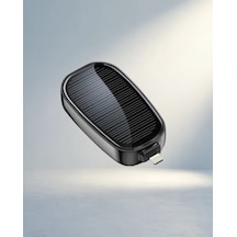 Güneş Enerjili Cep Tipi Powerbank 1200mah Acil Şarj Cihazı