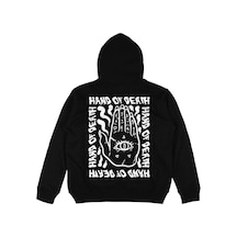 Tarzsokak Hand Of Dead Siyah Oversize Unisex Kapüşonlu Sweatshirt Hoodie