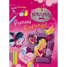 Sihirli Prensesler - Prenses Rapunzel - Boyama Kitabı- Parıltı Yayınları