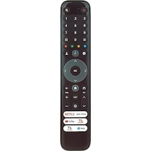 Tcl 58p733 İle Uyumlu 4k Qled Tv Mikrofonlu Kumanda