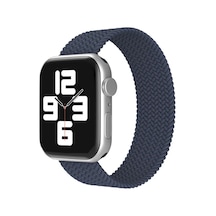 Bezos Watch 38mm Uyumlu Ayarlı Solo Silikon Kordon - Lacivert Dmc
