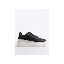 Siyah Kadın Deri Sneaker En0en02421bds Siyah
