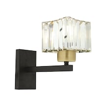 Britney Eskitme Kristal Taşlı Duvar Lambası Yatak Odası-Yatak Baş Eskitme