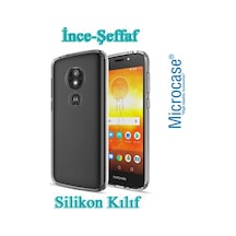 Motorola Moto E5 Ince 0.2 Mm Soft Silikon Kilif + Tempered Cam 266303530 - Seçenek / Cam Koruma-Cam Istiyorum