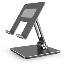 Cbtx Mt-134 Ayarlanabilir Tablet Standı İpad/huawei/samsung Uyumlu Masaüstü Kaymaz Katlanır Tutucu - Gri