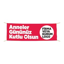 Anneler Günü Pankart -3 Tek Ebat