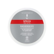 Men Active Tıraş Sabunu 150 Gr Doğal İçerikli Shaving Soap Yoğun Ve Kremsi Köpük Bitkisi Özlü Vegan Formül Almanya Üretimi