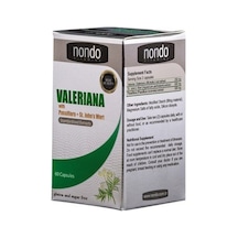 Nondo Valeriana Passiflora + St. Johns Wort 60 Kapsül