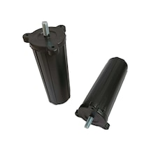 Mobilya Koltuk Kanepe Baza Destek Ayağı Siyah 9cm/14cm Yada 14cm/19cm 5/16 Vida Ölçüsüne Dikkat Siyah 14 Cm 19cm Kadar Uzar