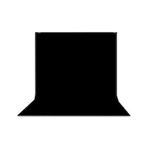 Black Screen-Siyah Fon Perde (3x6m)- % 100 PAMUK