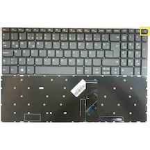 Lenovo Uyumlu İdeapad 720S-15ISK Füme Türkçe Notebook Klavye /Tuş Takımı