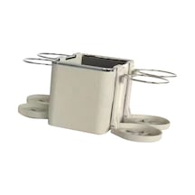 Magideal Suntek Araba Kol Dayama Saklama Kutusu Bej-4'lü-bardaklık