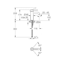 Grohe Essence Tek Kumandalı Lavabo Bataryası 1/2 S-boyut - 24172a Diğer