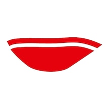 Sevenkardeşler Cg Kırmızı Ön Çamurluk Ön Sticker