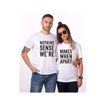 Tshirthane Nothing Sense We'Re Sevgili Kombinleri Tshirt Kombin Beyaz