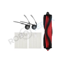 Roborock Q8 Ve Q8 Plus Rra0tcp Max-pro Değil Uyumlu Ana Fırça Hepa Filtre Yan Fırça-3 Adet