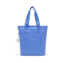 Kipling Hanifa Büyük Boy Omuz Çantası Mavi