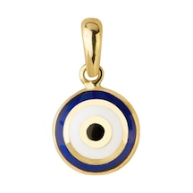 Goldkupe 14 Ayar Altın Nazar Kolye Ucu 0,72 Gr-3456