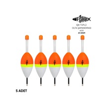 Işık Tüplü Olta Şamandırası - Fishack - Fsh-6025 - 5 Adet - 25 Gr