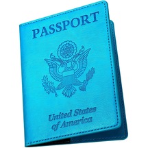 Fafacy Deri Pasaportluk Mavi 062256