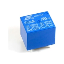Songle 250v 10a Srd-05vdc-sl-c 5v Dc Röle 5 Pin Pcb Montaj Tip 220v No Nc Güç Rölesi Spdt