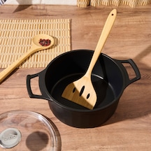 Bambumm Fusilli Servis Kaşığı - Kahverengi Renkli