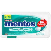 Mentos 2H Clean Breath Yoğun Nane 12 Adet