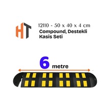Kauçuk Yol Kasisi, Destekli Kasis Seti 6 Metre