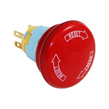Switch - "180D-33" - Bas-Çevir - 16 Mm - Acil Stop