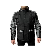 Venom Tourex 4 Mevsim Motosiklet Montu Gri - Siyah
