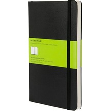 Moleskine 13X21 Sert Düz Siyah Butik Defter