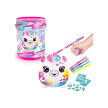 Mey İthalat Peluş Boya Kutusu Hobi Seti Pembe