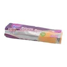 Parex Ekonomik Büzgülü Vanilya Kokulu Büyük Boy Çöp Torbası Turuncu 65 x 70 CM