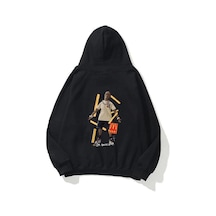 Tarzsokak Mc Crew Cactus Jack Unisex Siyah Sweatshirt