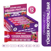 Orman Meyveli Yüksek Proteinli Bar, Şeker İlavesiz 40 Gr X 12 Adet