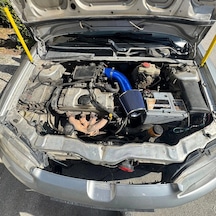 Peugeot 106 Quicksiler Krom Borulu Spor Açık Hava Filtre Seti -boru Çapı 7,6cm-uzunluk 23cm