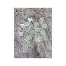 Sanatsal Kristal Mozaik Ks-01 23x23mm Beyaz 250gr