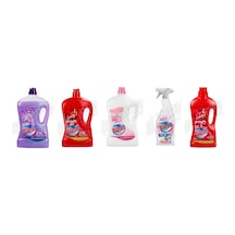 Bingo Yüzey Tem. Fresh 2.5 Lt + Yüzey Temzileyici 2,5 L + Yüzey Tem. Fresh 2.5 Lt + Toz 750 Ml + Yüzey Tem. Fresh 2.5 Lt 5'li Set Diğer