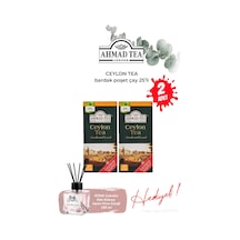 Ceylon Tea 25'li Bardak Poşet Çay 2 Paket Ve Oda Kokusu