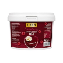 Fiero Soğuk Jöle Frambuazlı 7 Kg Pasta, Cheesecake Ve Tatlılar İçin Profesyonel Parlak Pasta Jölesi