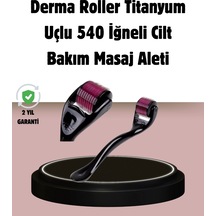 Dermaroller Titanyum 540 İğneli 1 Mm Cilt Yenileme Ve Anti Aging Etkisi diğer